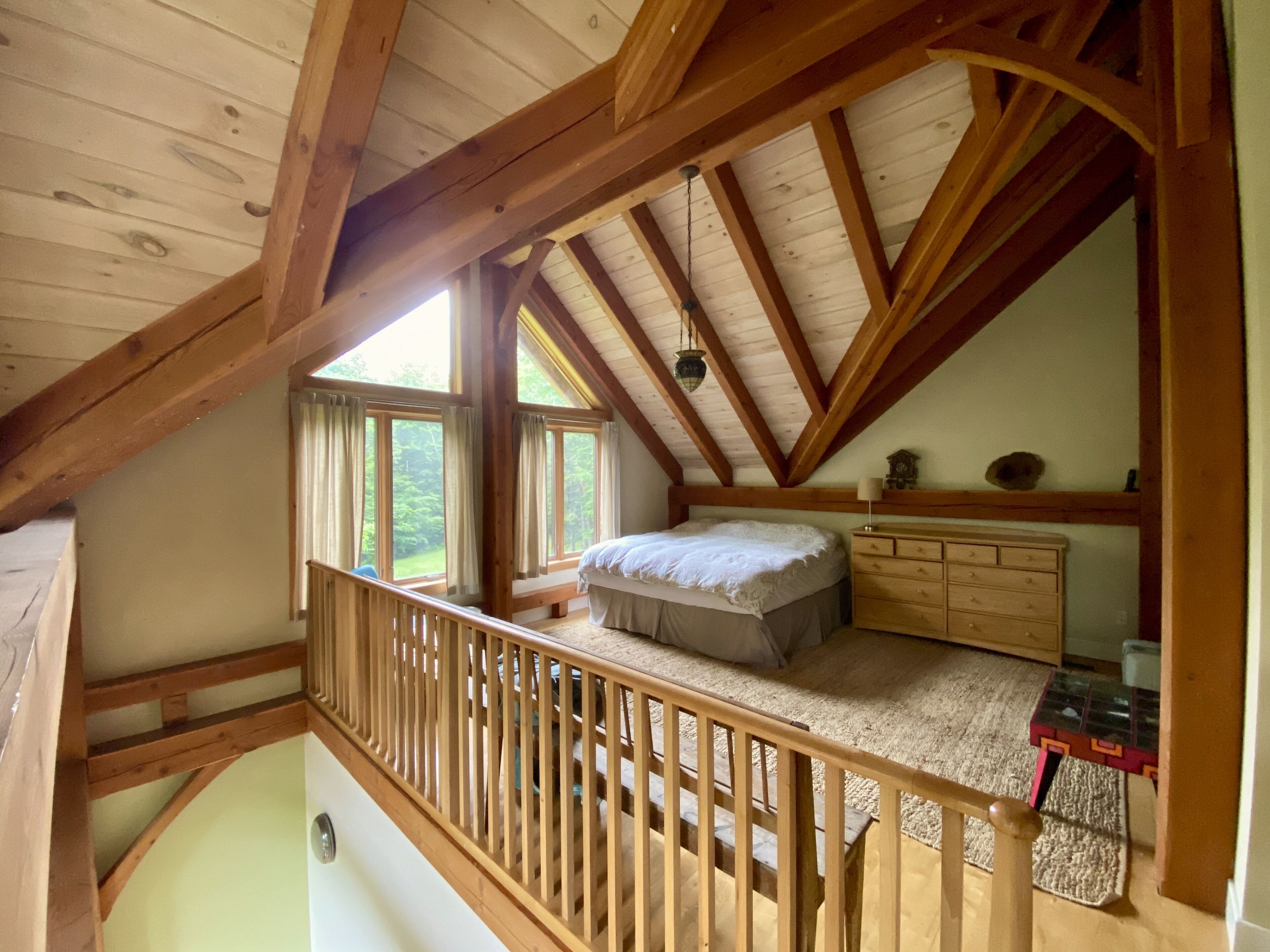 Swiss Chalet Style Timber frame Home In Berkshires With All Modern Conveniences