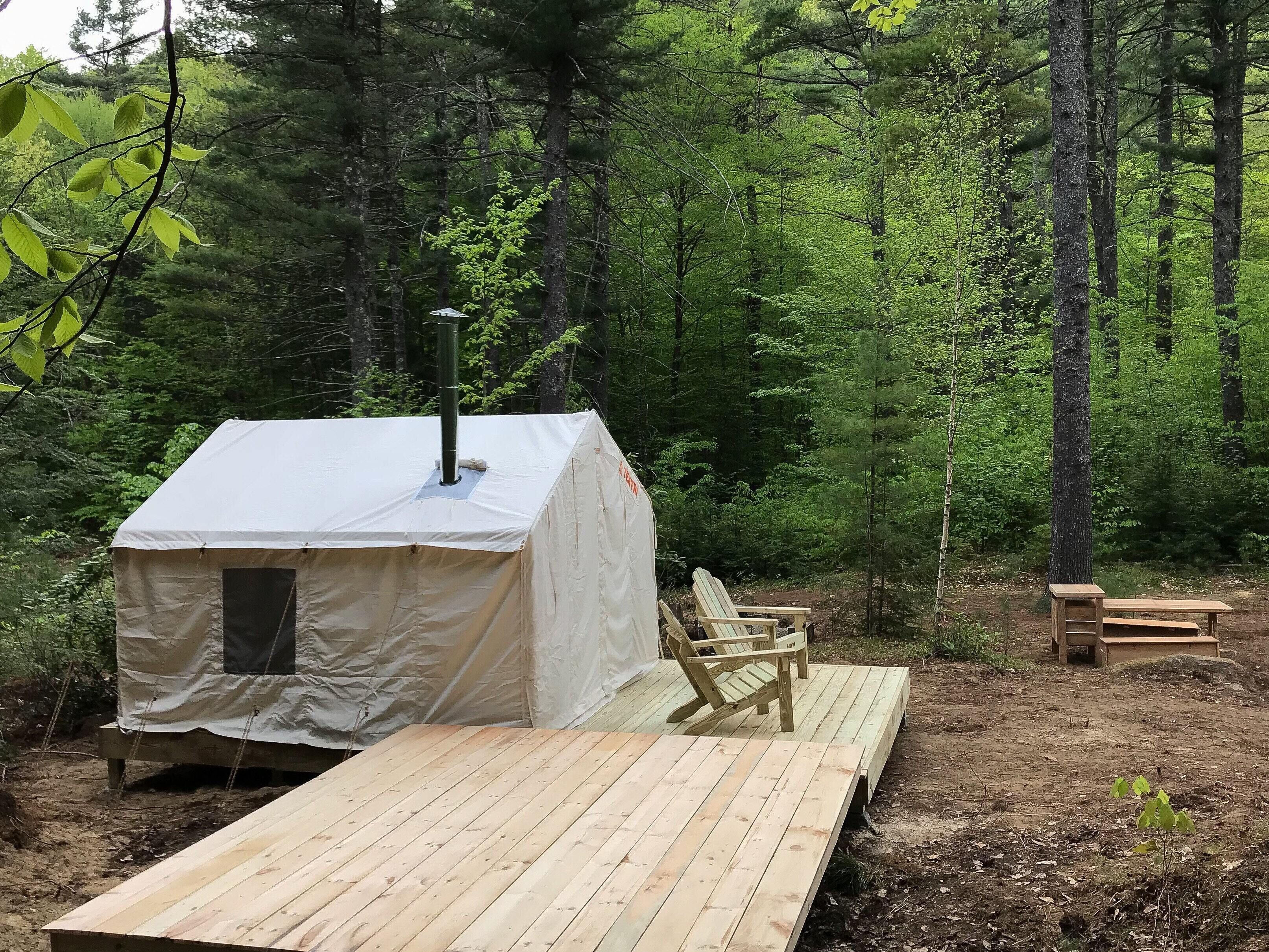 Tentrr Signature Site - The Knoll at Red Tractor Farm