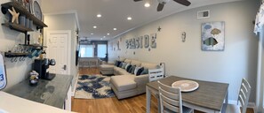Smart TV, DVD player, books, video library - 4BR 4BA Townhouse, Steps to Beach & Boardwalk, Pool + 8 Beach Badges Included (Seaside Heights)