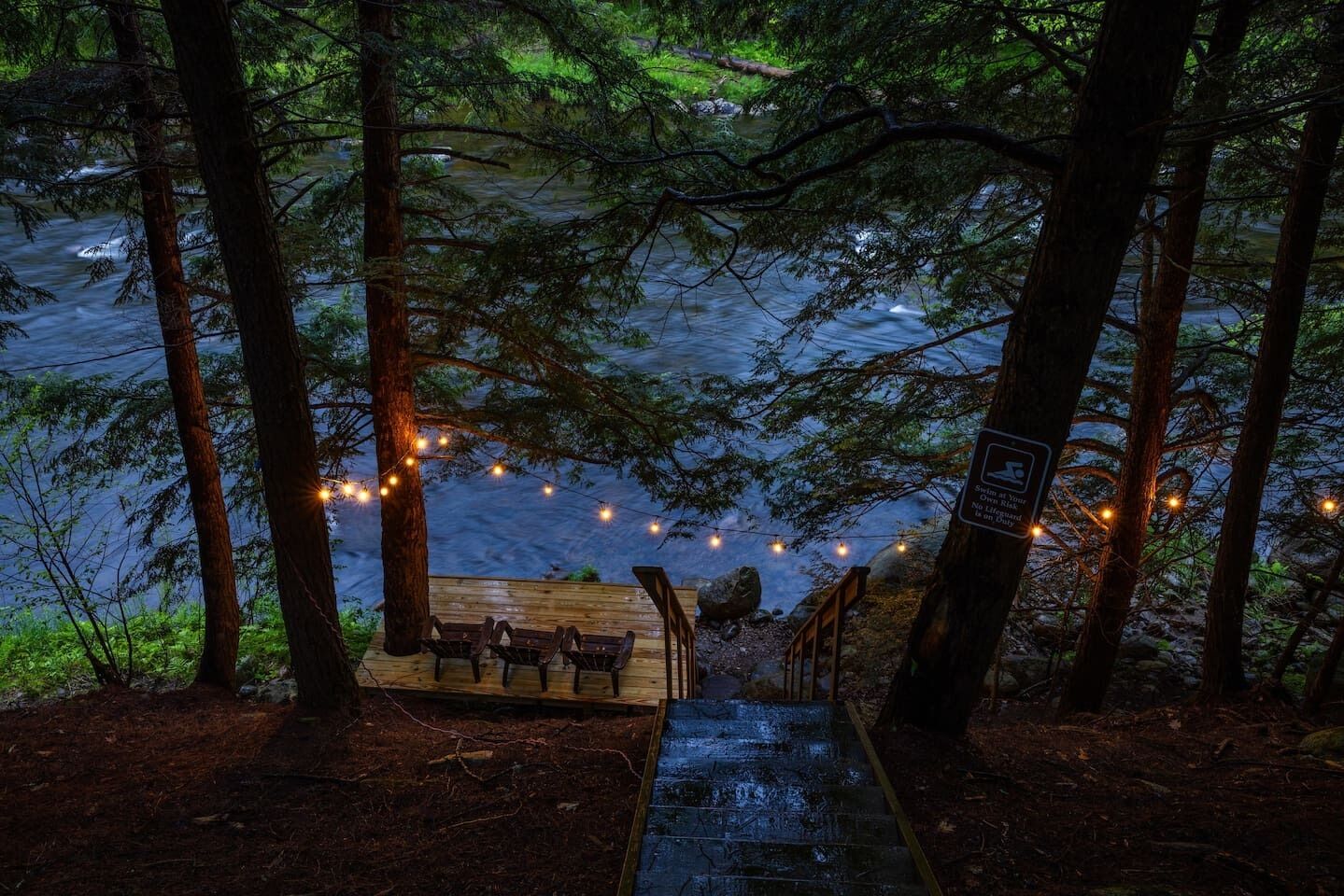 Overnattingsstedets uteområder