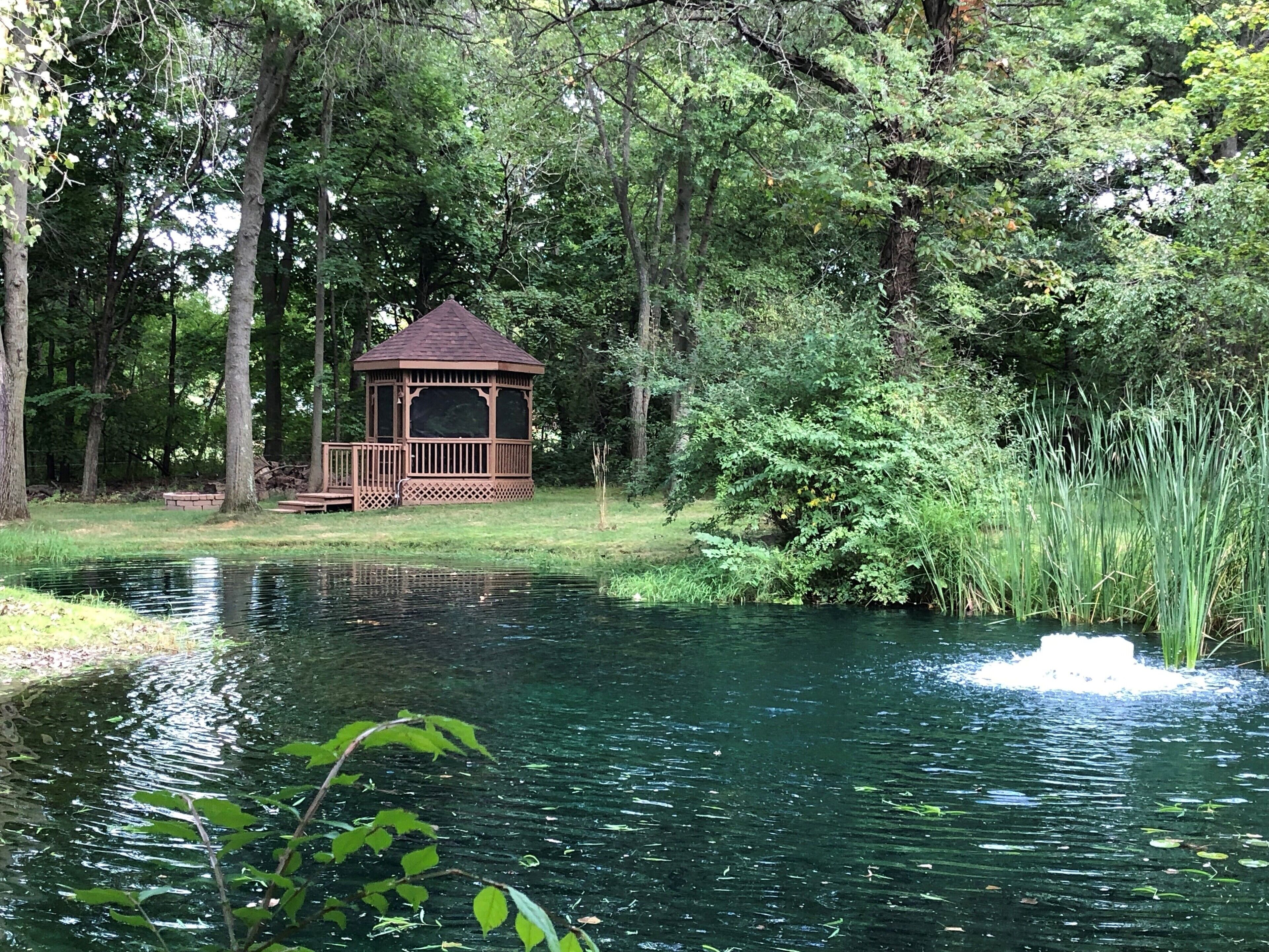 Pond and Gazebo