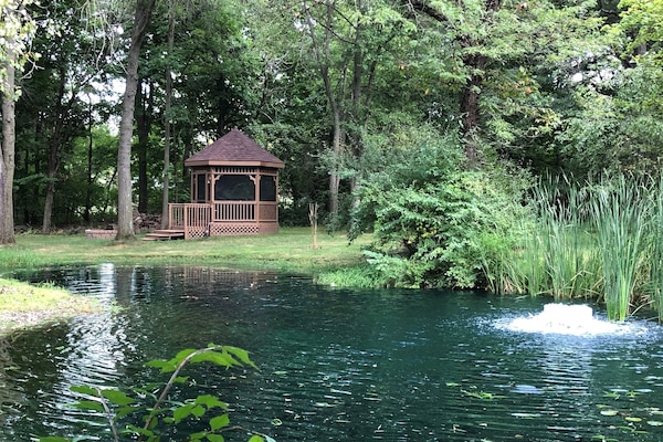 Pond and Gazebo