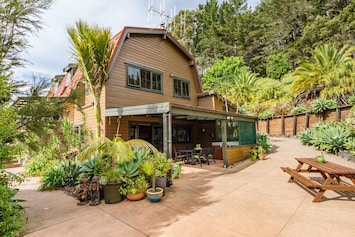 Outdoor patio area