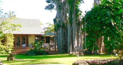 Lomakeskuksellinen, Kailua-Lanikai Beachside / 2 min kävelymatka, AC, WiFi, allas / poreallas, kajakkeja