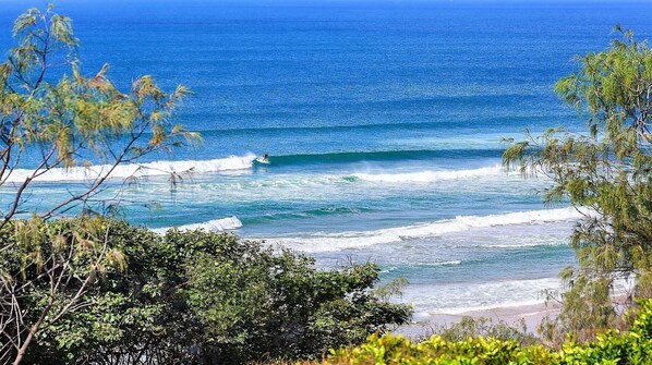 Enjoy breathtaking ocean views from this beachfront location.