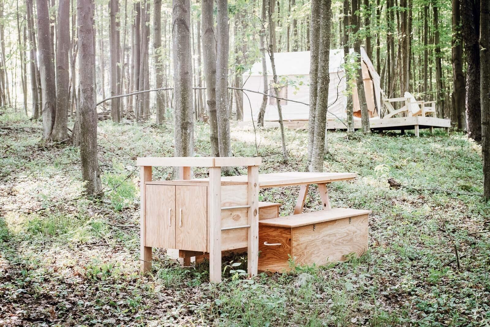 Tentrr Signature Site - Hollow Tree Camp - Coleman Outfitted Site