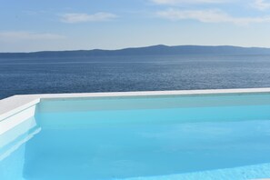 Pool - Waterfront, Luxurious Villa, with Pool and 360 degree views! VillaMelCroatia (Podgora)