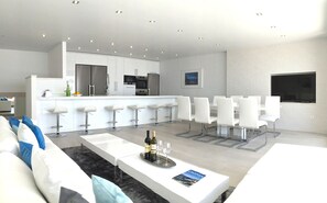 Interior - Waterfront, Luxurious Villa, with Pool and 360 degree views! VillaMelCroatia (Podgora)