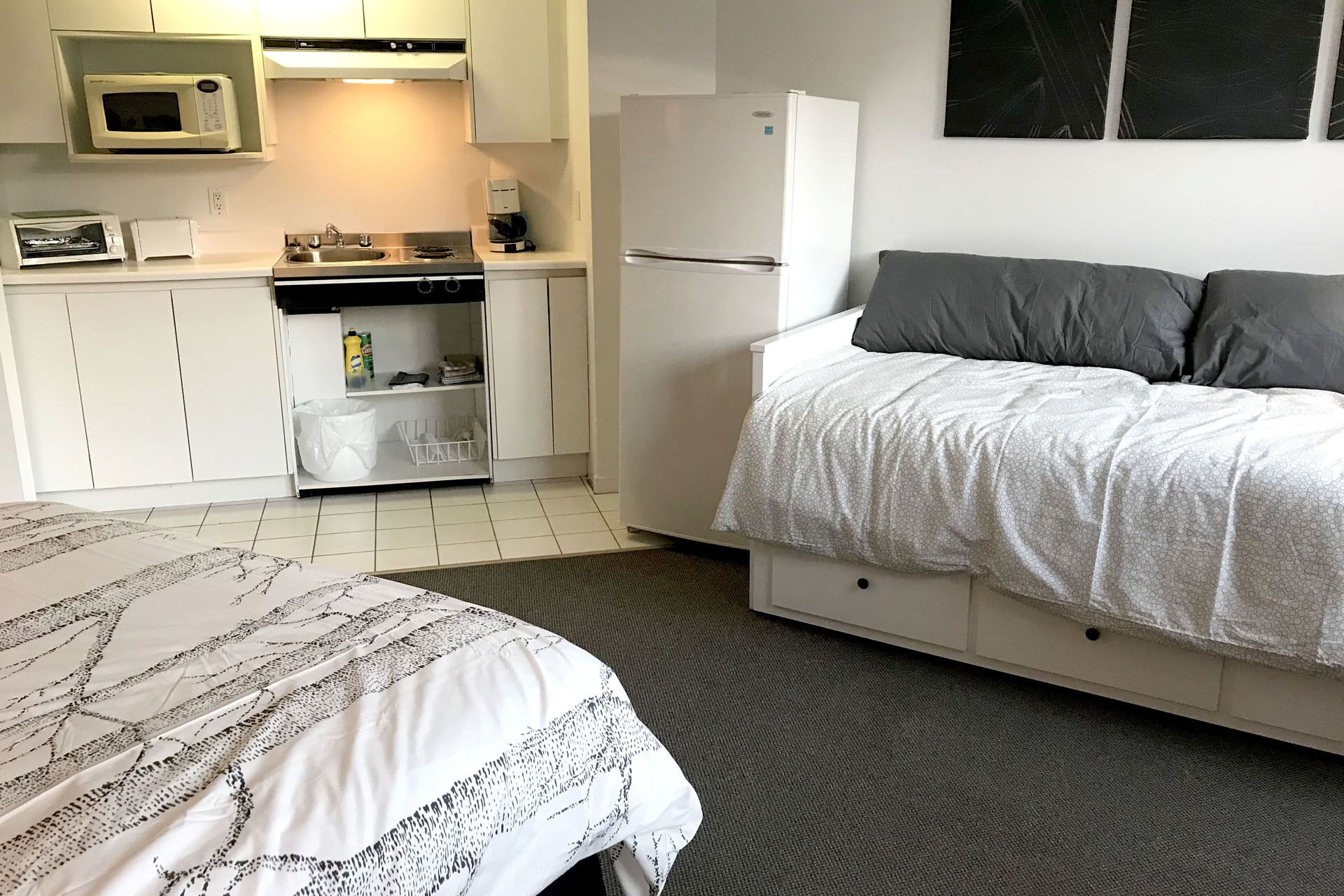 Mont Sainte Anne ,Le Massif Studio ski IN ski OUT Quebec city