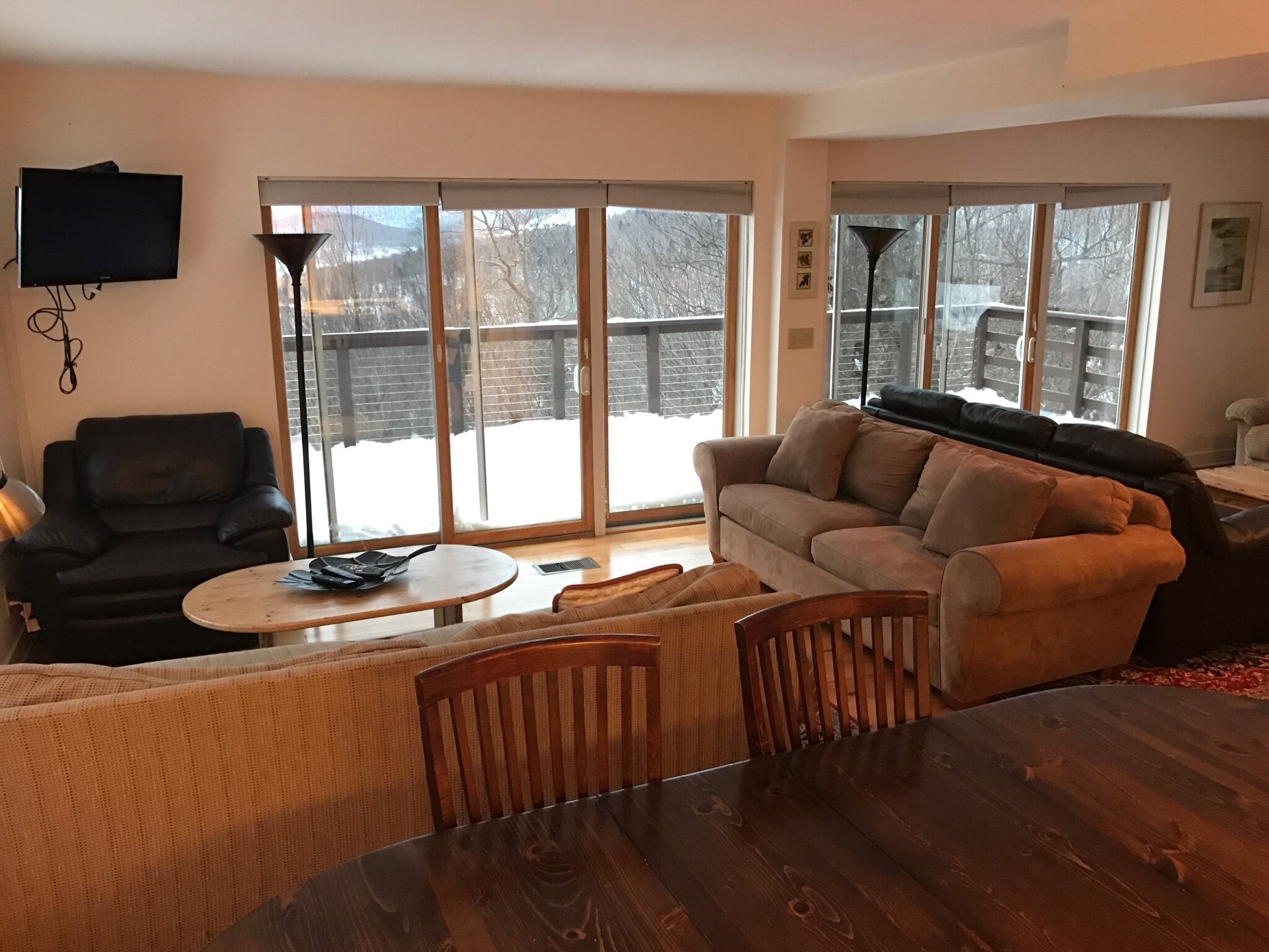 Top of Hadley Peak, panoramic views, 4,500 sq. ft house