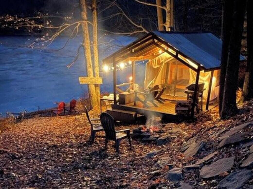 Tentrr Signature Site - River's Edge Sunrise