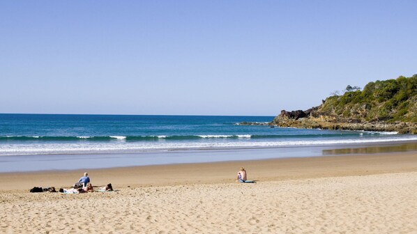 Beach nearby
