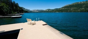 Quiet Lakefront Home Donner Lake w/ Large Private Dock!