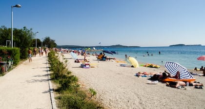 Ferienwohnung im Dorf Valbandon, nur 1 km vom Strand entfernt