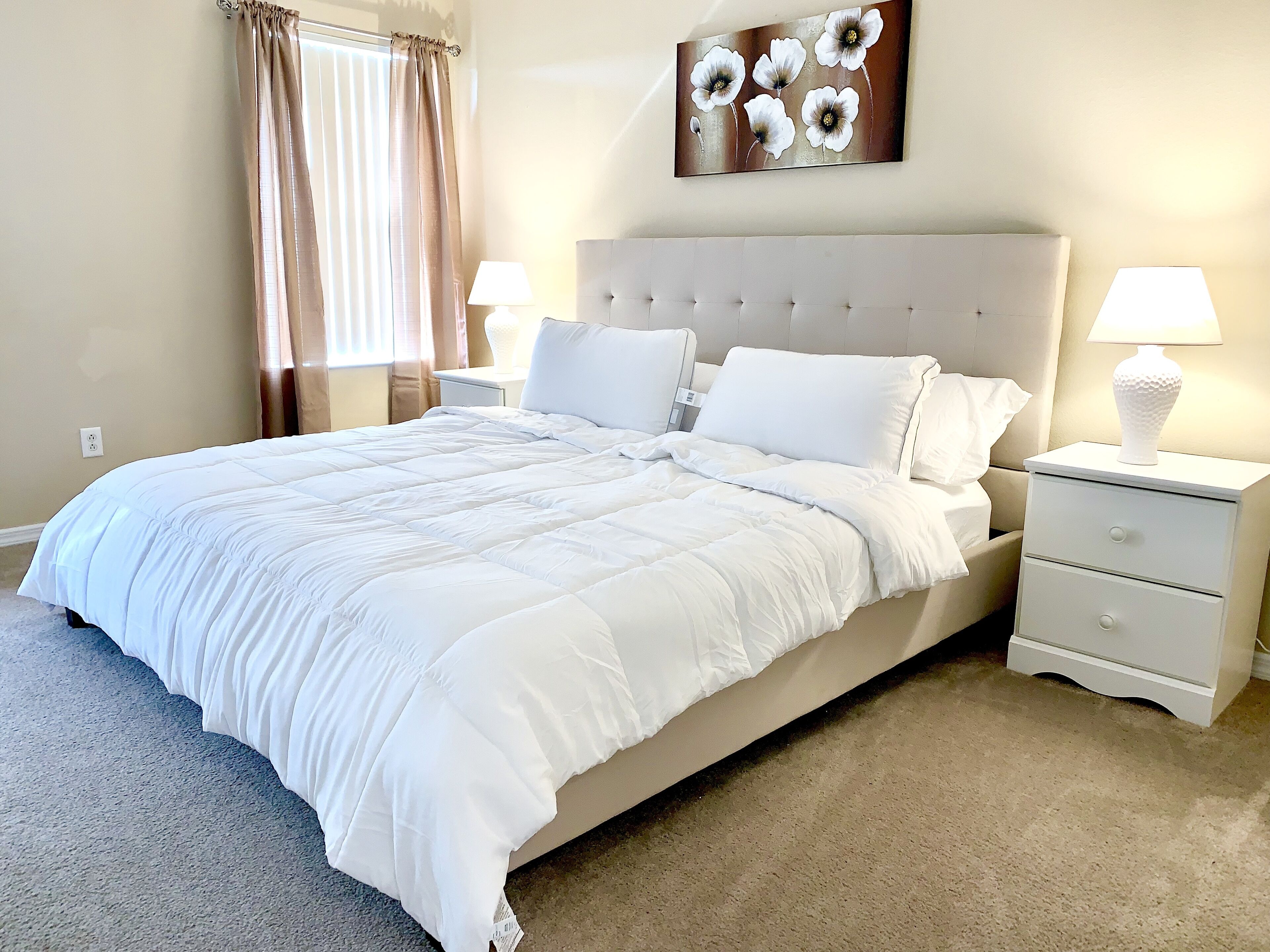 4 bedrooms, iron/ironing board, free WiFi, bed sheets