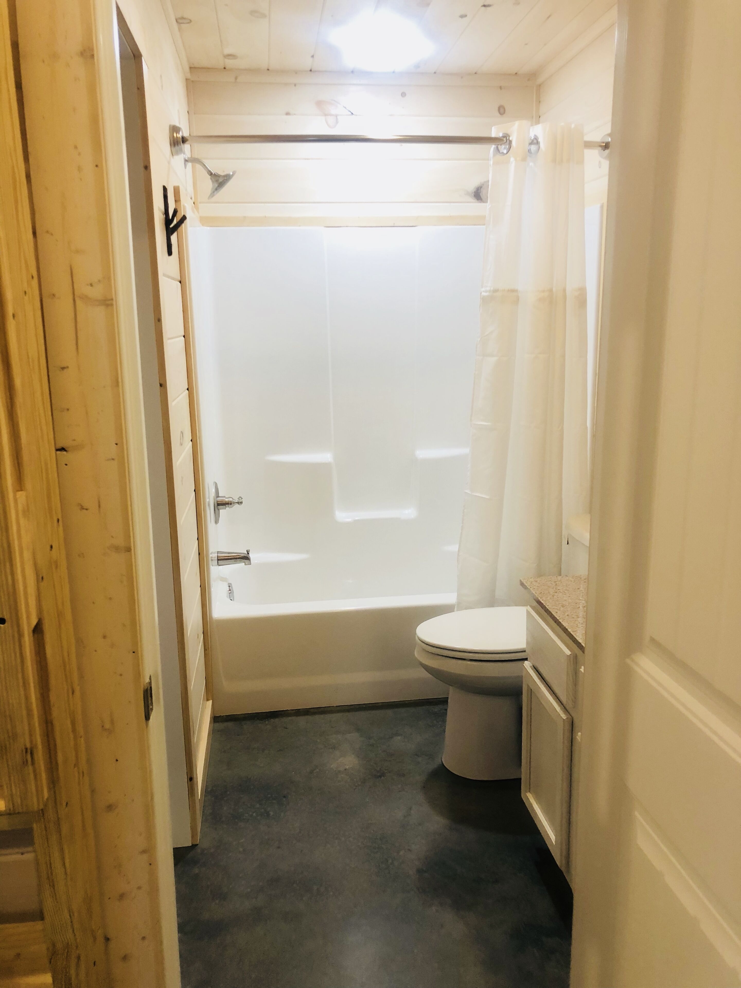 Knotty Squirrel Unit 1 King Suite with ladder loft