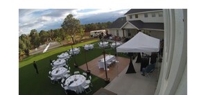 Espace de banquet à l’extérieur