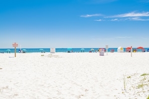 Accommodatie ligt op het strand