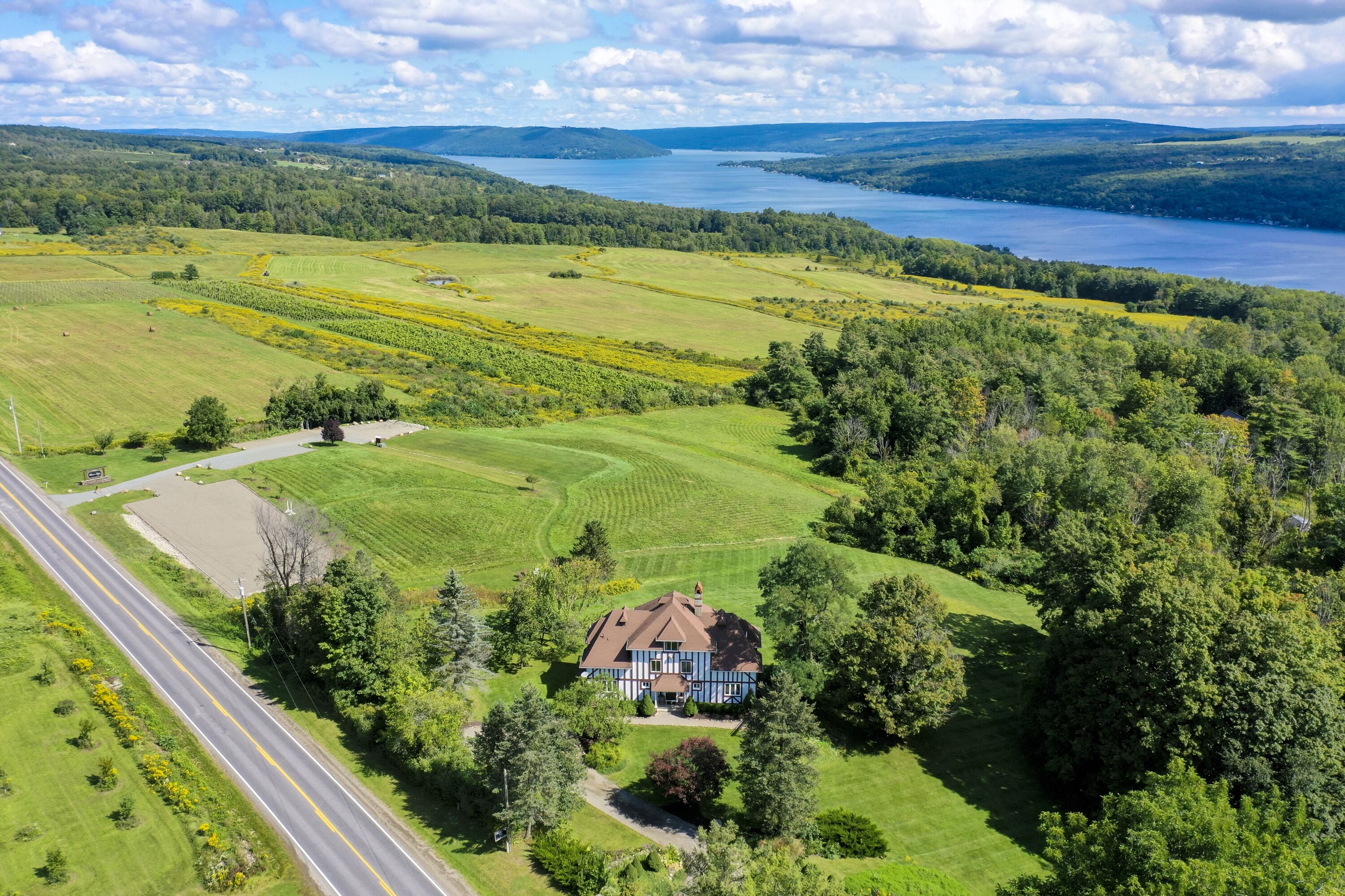 Rent an entire estate in the heart of wine country!  Best view around!