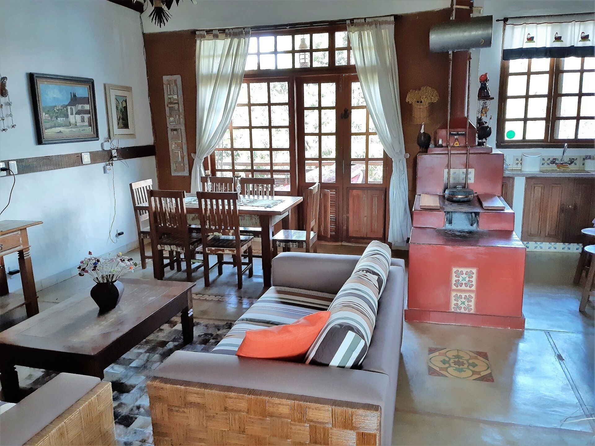 Large house, comfort. and airy in Bichinho, historical center of Tiradentes