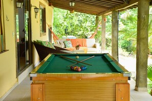 Terrace/patio - Rancho Hollywood - Furnas Lake.  (São José da Barra)