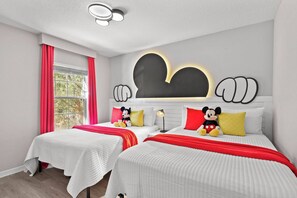 4 bedrooms, travel cot, WiFi, bed sheets