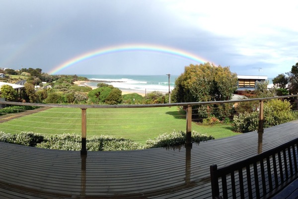 Main deck view of Skenes Beach.