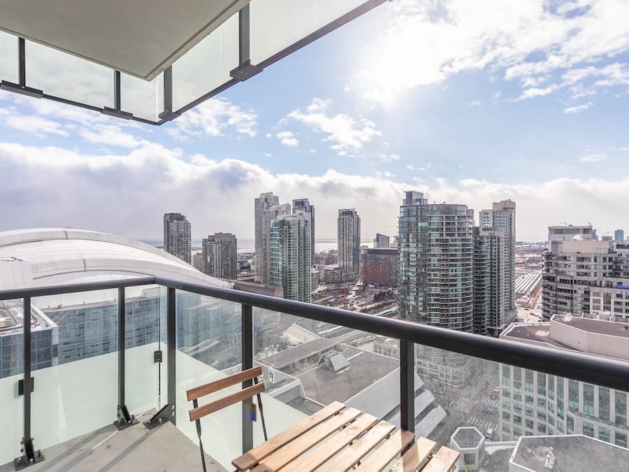 Apartamento Premium, 1 habitación, cocina, vistas parciales al lago | Vistas a la ciudad