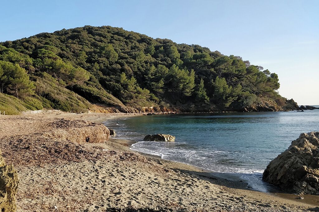 Beach nearby, sun-loungers