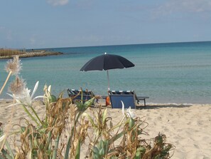 A la platja i gandules de platja 