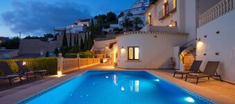 Stor Luksus Familie Villa, Moraira, El Portet, Gratis WiFi, A / C