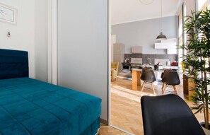 2 Schlafzimmer, Schreibtisch, Bügeleisen/Bügelbrett, kostenloses WLAN