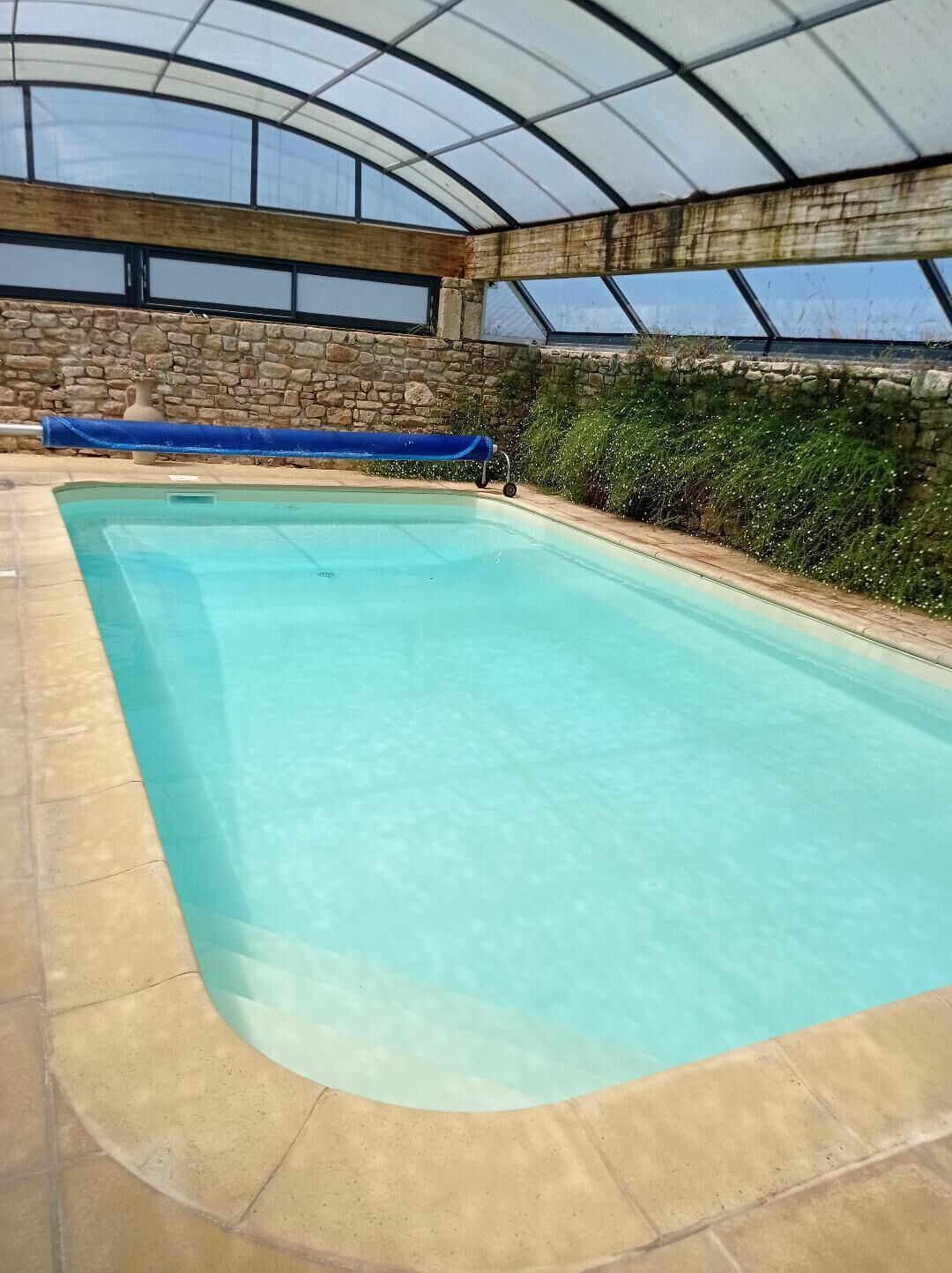 Piscine couverte, piscine chauffée