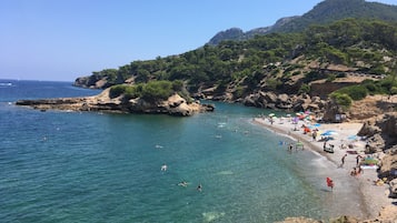 Ubicación a pie de playa y toallas de playa