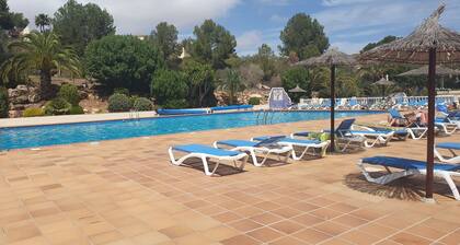 Appartement Bellaluz de 2 chambres avec grande terrasse privée sur le toit.