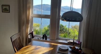 Fabulous House with Stunning Sea Views to Skye. By NTS gardens. Great Privacy.