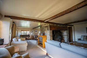 Lounge Areas with Inglenook Fireplace