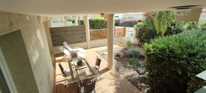 Outdoor dining - Casa Le Dune - cozy two-room apartment (Pula)