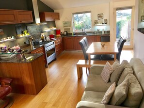 Kitchen diner with second seating area