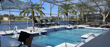 Außenpool, beheizter Pool