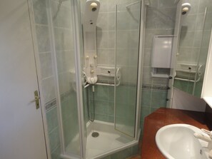 Duschwanne, Whirlpool, Haartrockner
