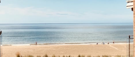 On the beach