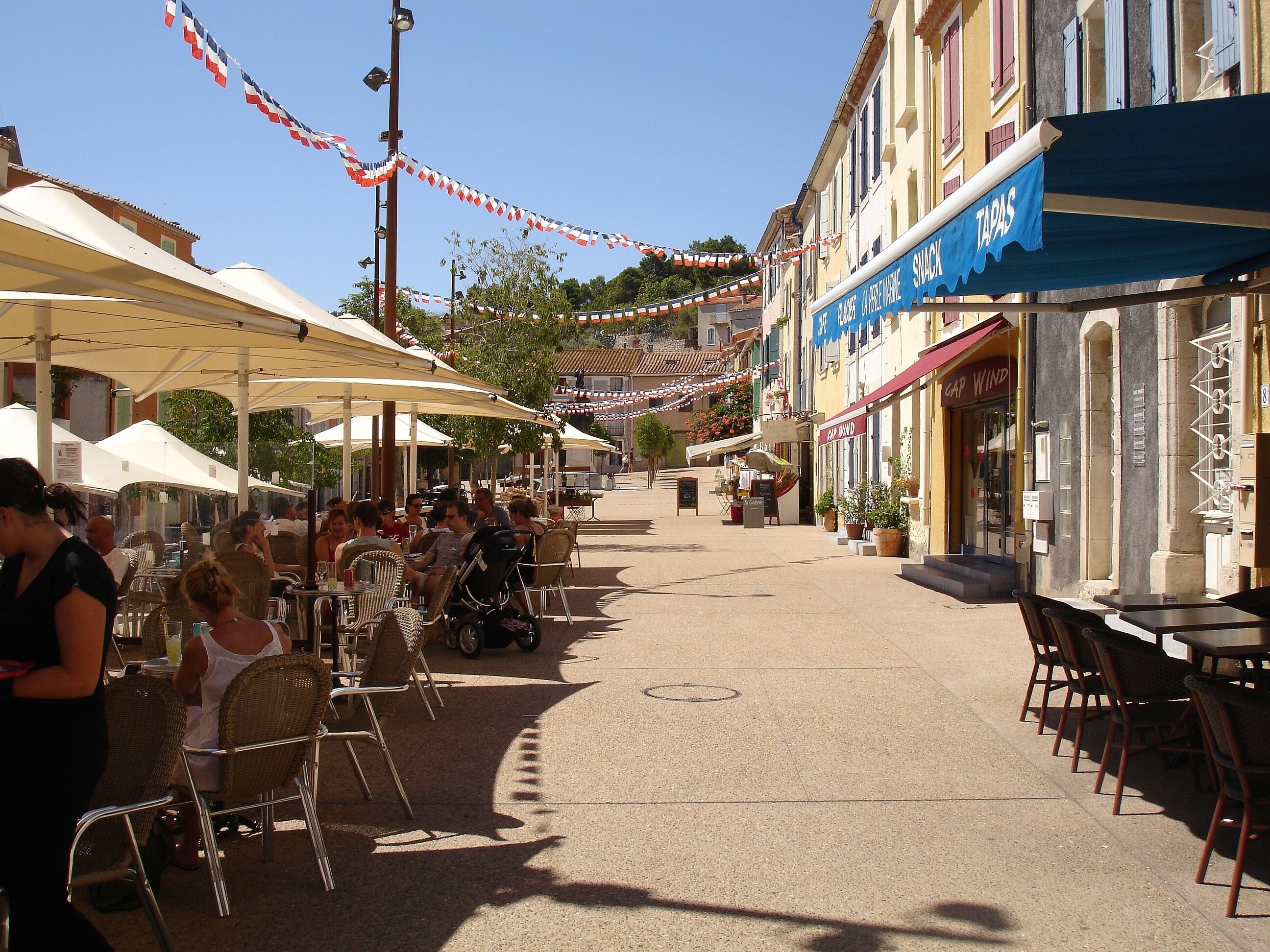 Servei de restauració a l'aire lliure