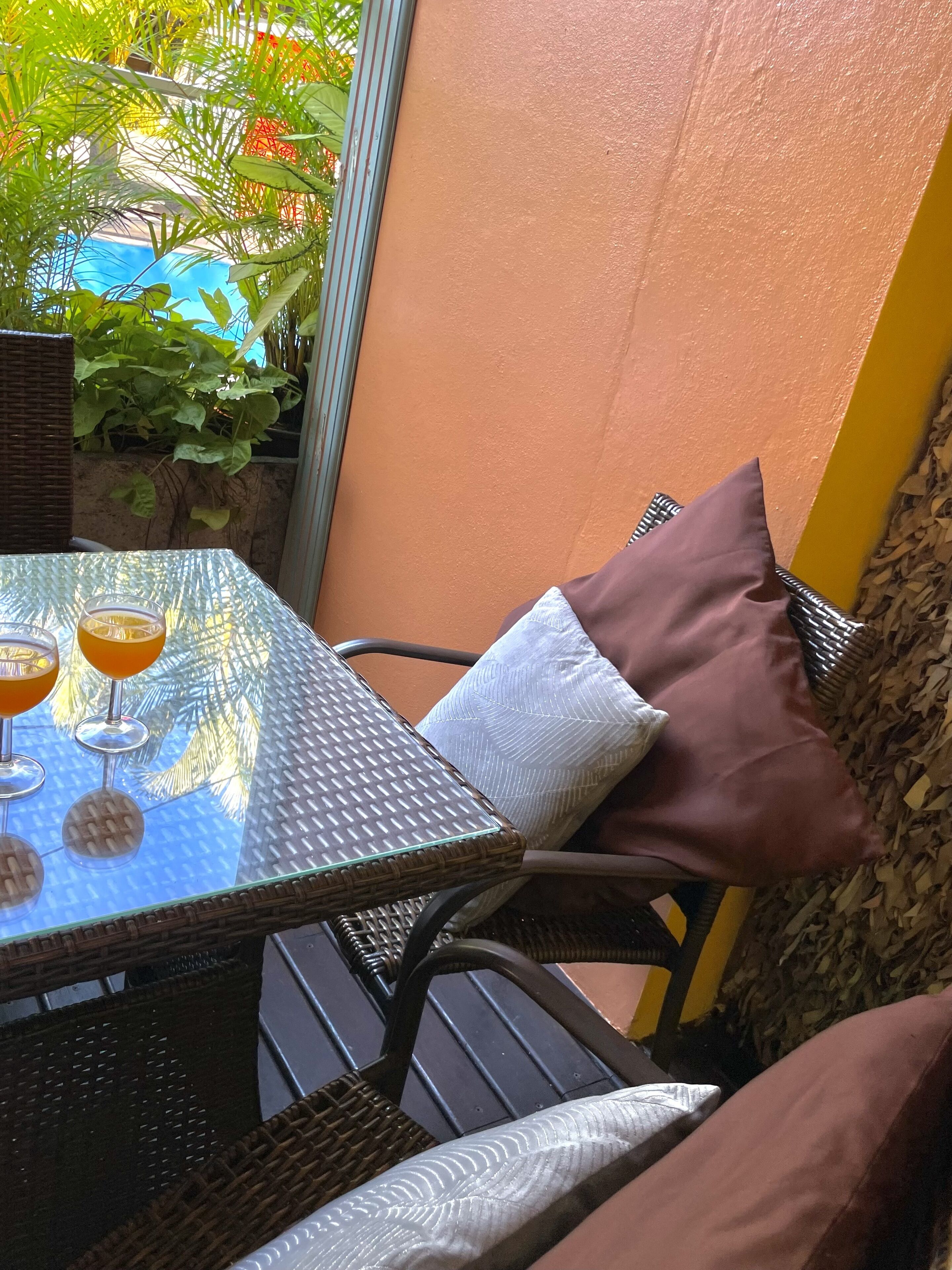 superior triple room, multiple beds, terrace | premium bedding, pillow-top beds, in-room safe, individually decorated