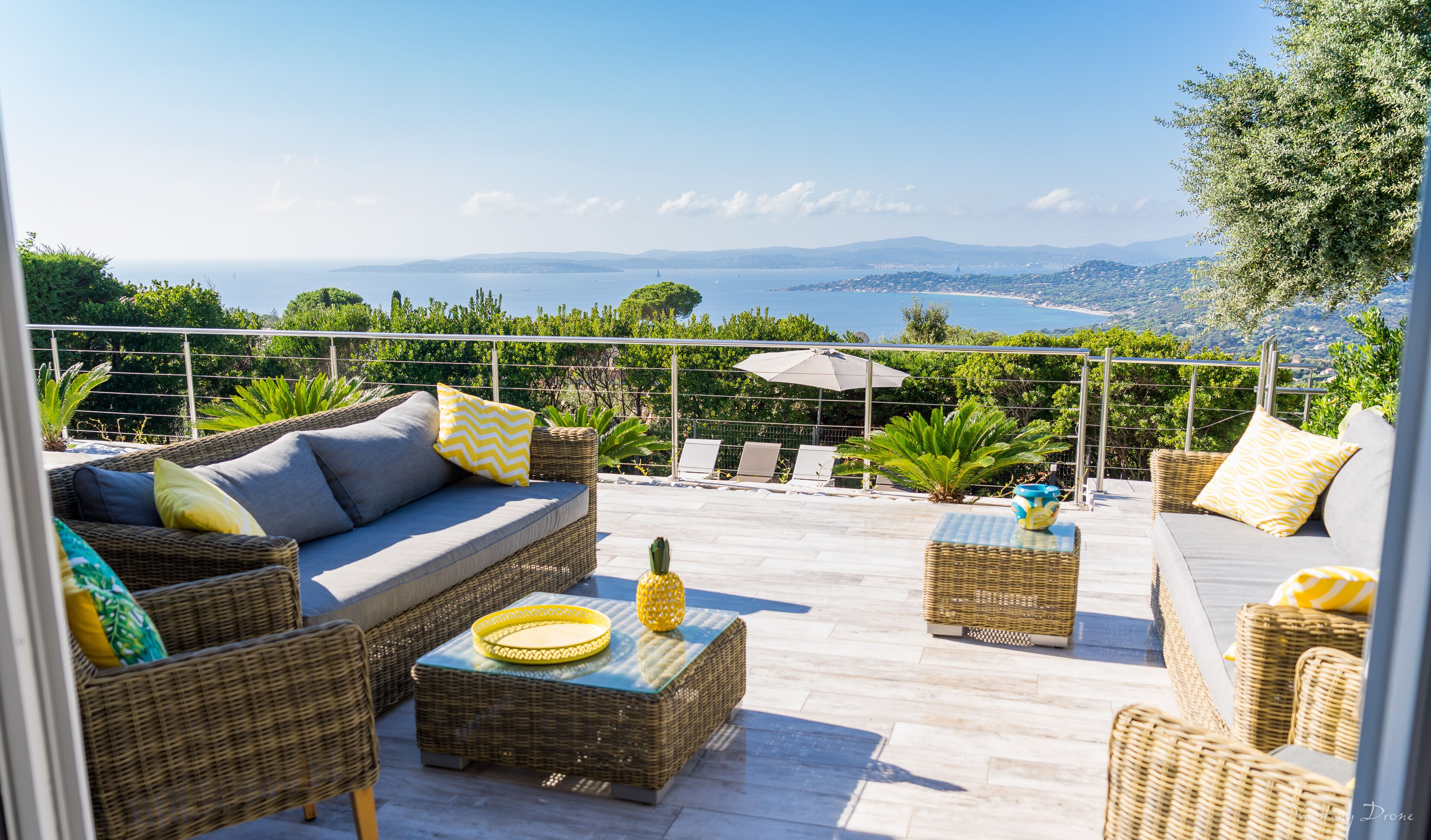 Delightful Villa, St Tropez Bay View, Heated Pool 