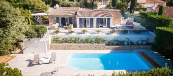 Delightful Villa, St Tropez Bay View, Heated Pool 
