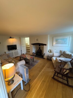 تلفزيون، مدفأة