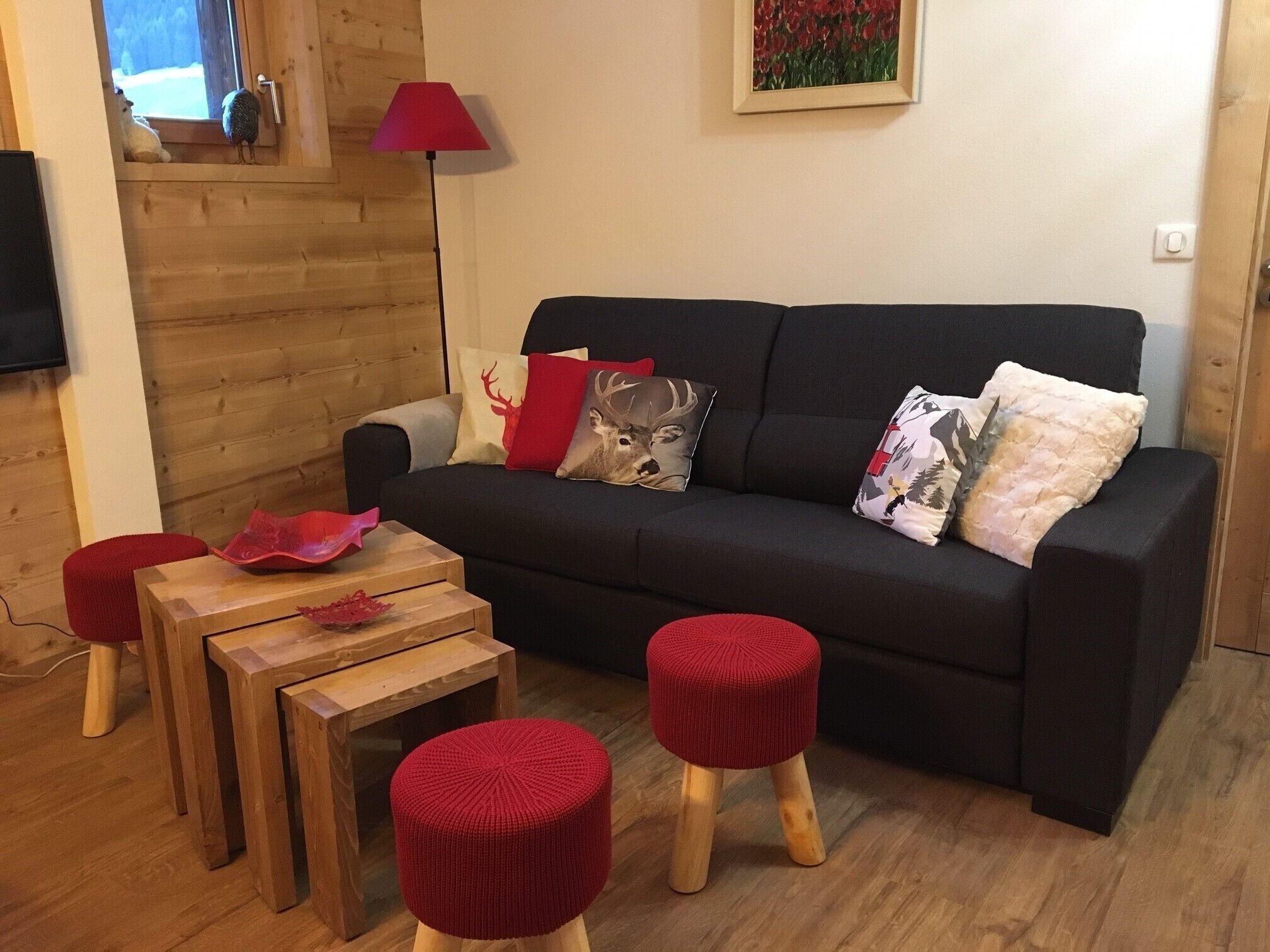 NEW: Nice apartment T3 NEW 6/8 people in chalet village center