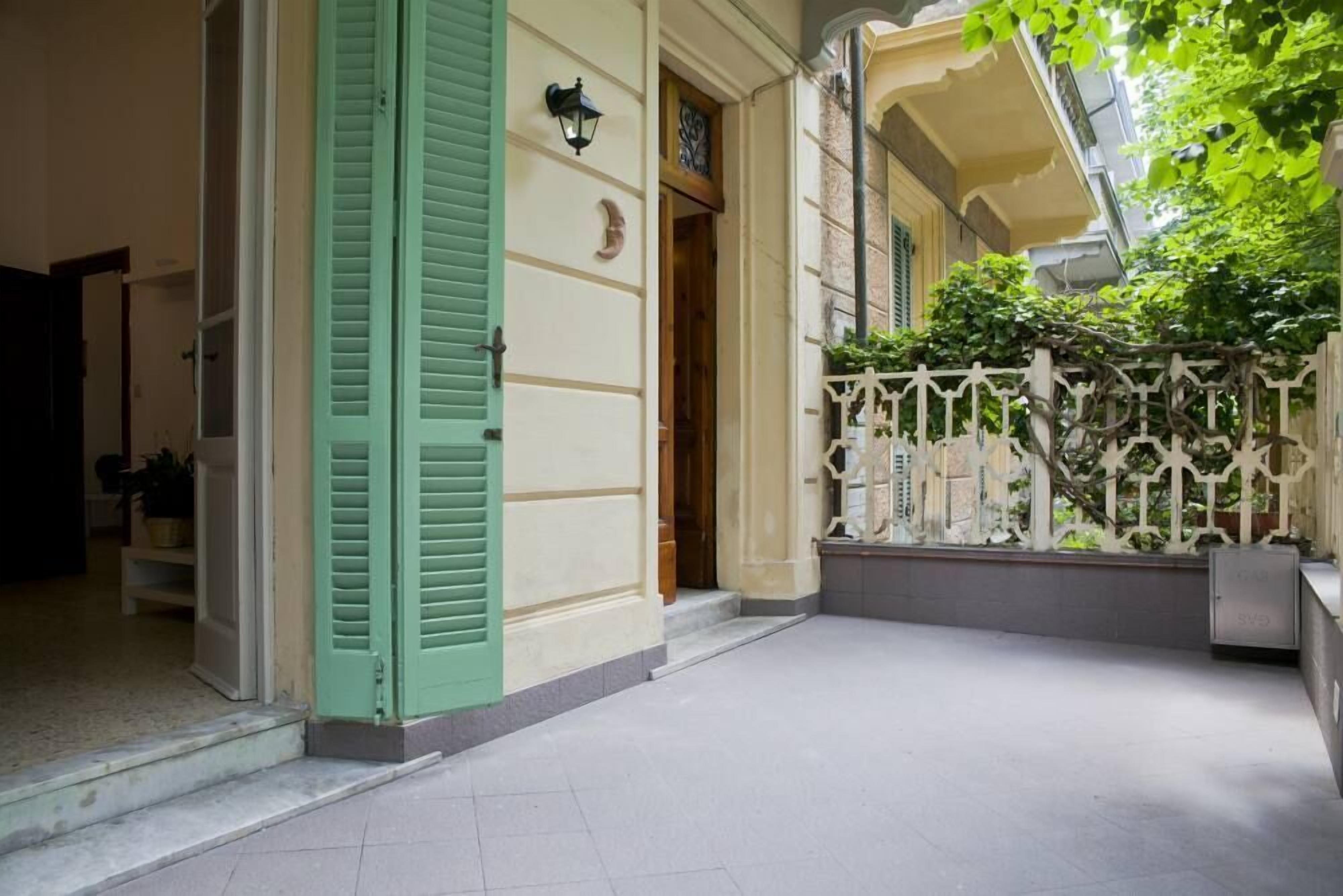 The courtyard