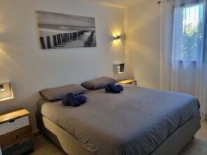 3 chambres, fer et planche Ă repasser, Wi-Fi gratuit, draps fournis